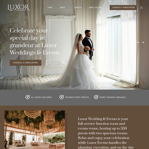 Event & Wedding Websites