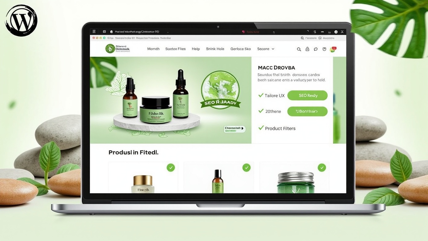 Organic Skincare E-Commerce Website